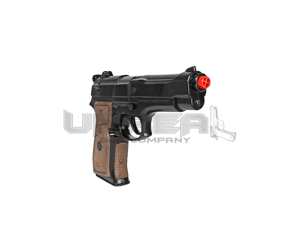 Police Pistol Beretta 92F - 8 Shots, Black, Box