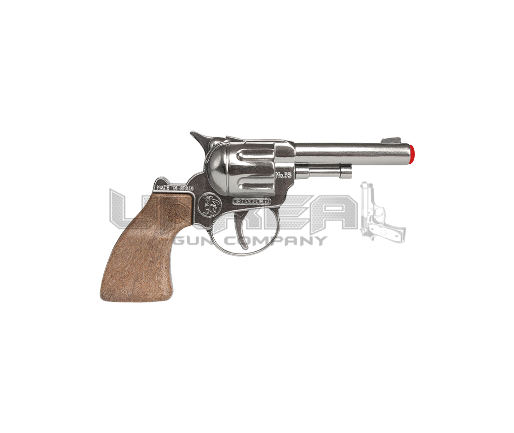 Cowboy Little Revolver, Steel, Carton Expositor
