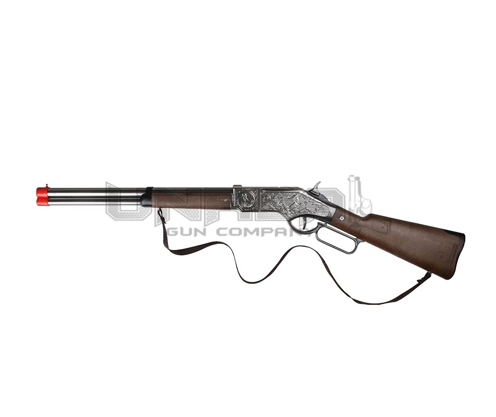Cowboy Winchester Rifle 8 Shots, Steel, Lever Action, Box