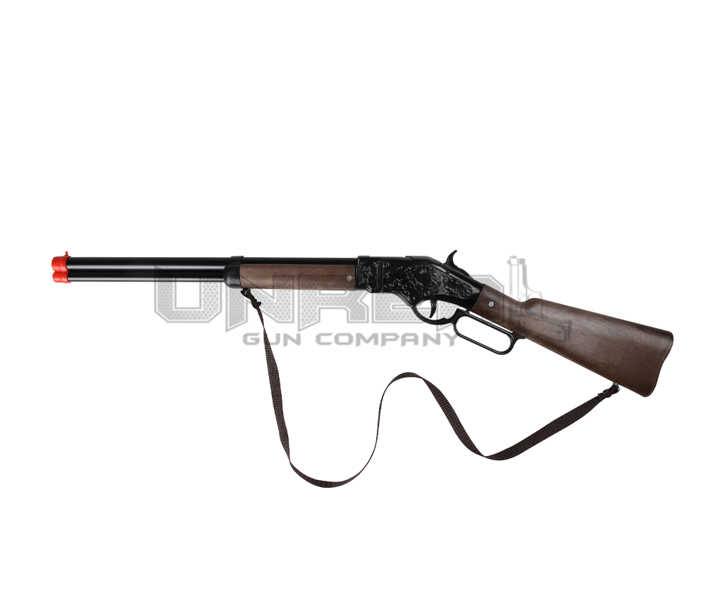 Cowboy Rifle 8 Shots, Black, Lever Action, Box