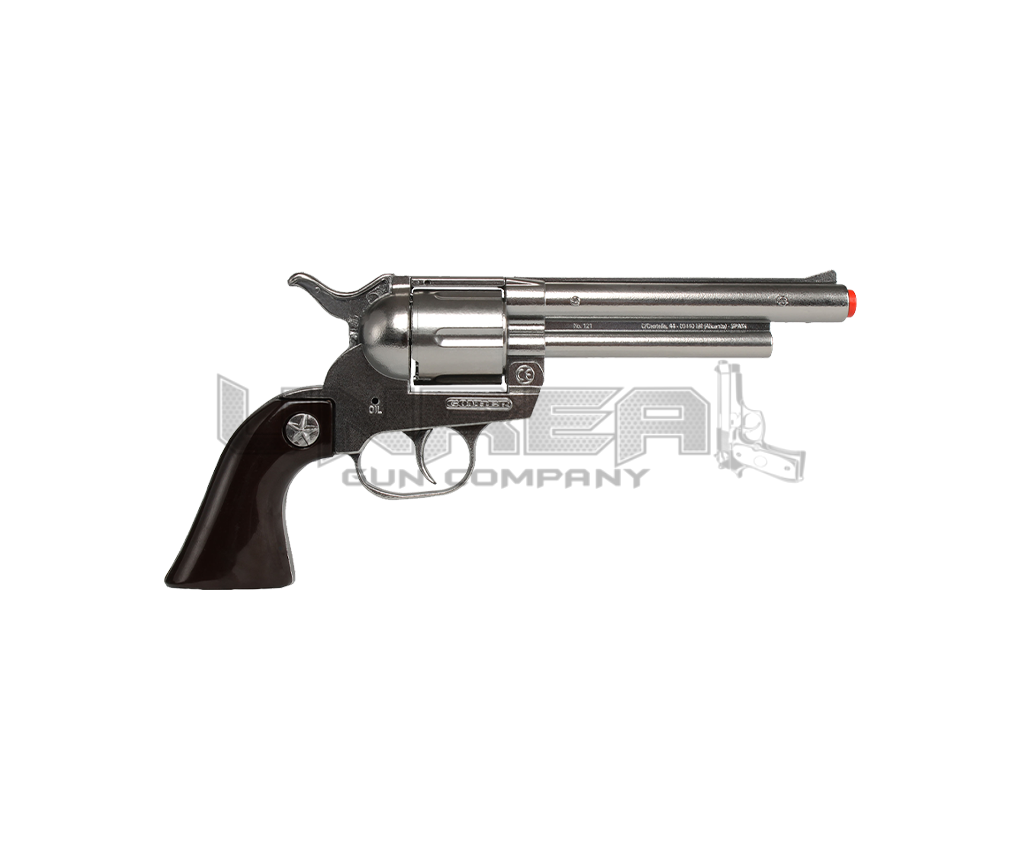 Diecast Peacemaker Western Colt SAA 6 Mm - 12-Shot - Black/Nickel