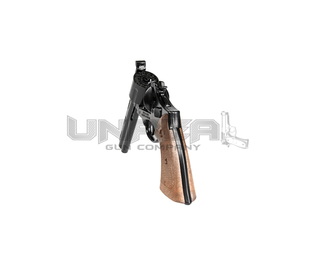 Police Revolver Phyton - 12 Shots, Black, Box