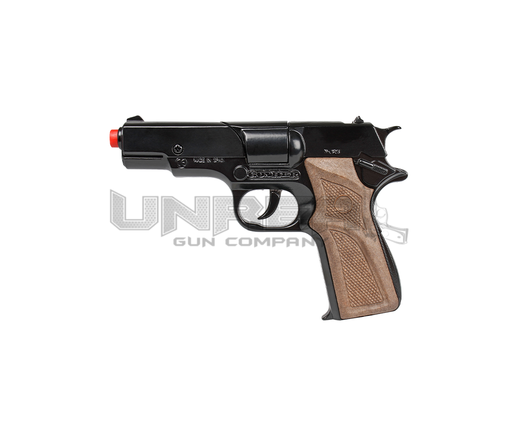 Police Astra Pistol 8 Shots, Black, Box