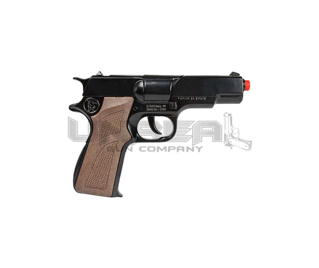 Police Astra Pistol 8 Shots, Black, Box