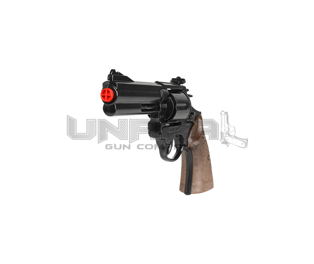 Police Revolver Magnum - 12 Shots, Black, Box