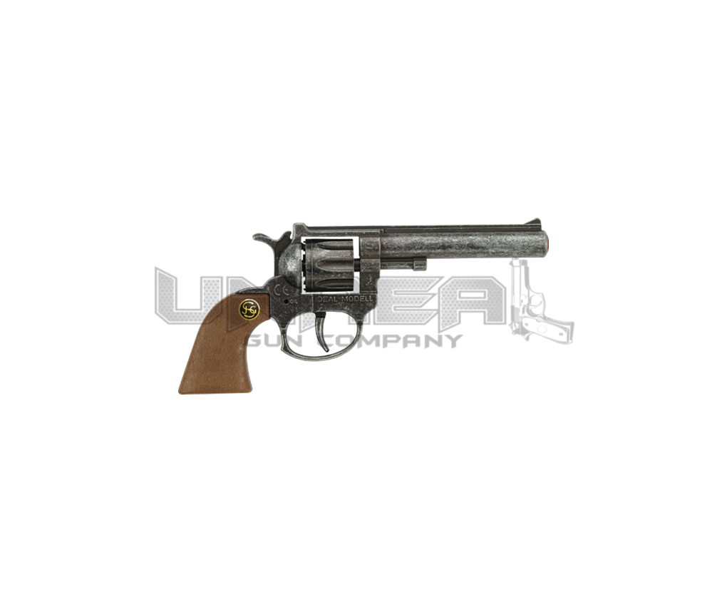 Samuel Colt Revolver - 8-Shot - Brown/Gray - 19 cm