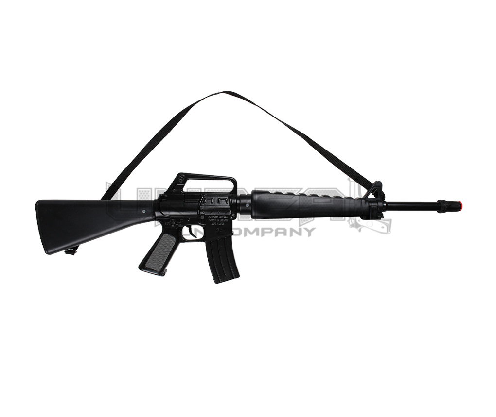 Diecast M-16 RiflE Black 8 Shots