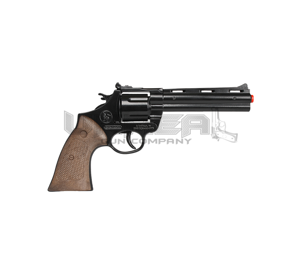 Police Revolver Phyton - 12 Shots, Black, Box