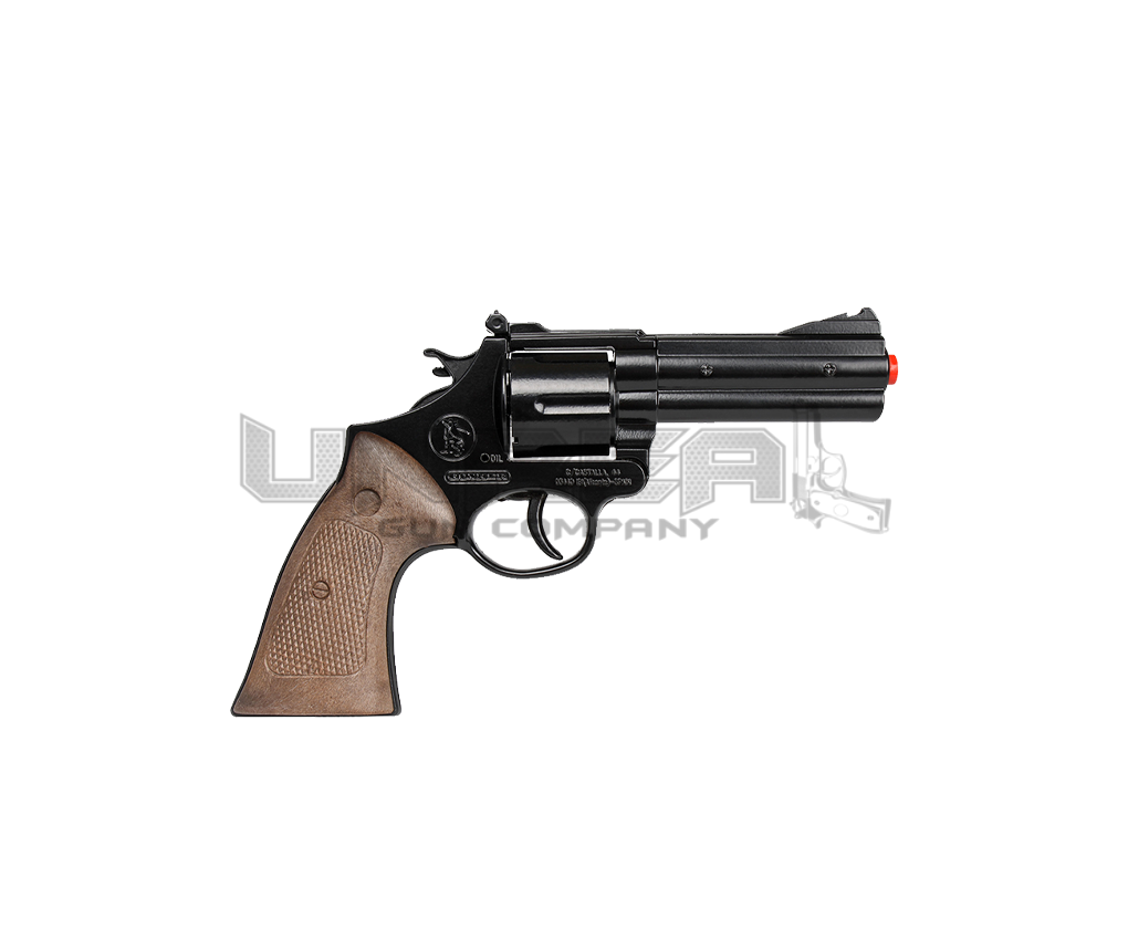 Police Revolver Magnum - 12 Shots, Black, Box