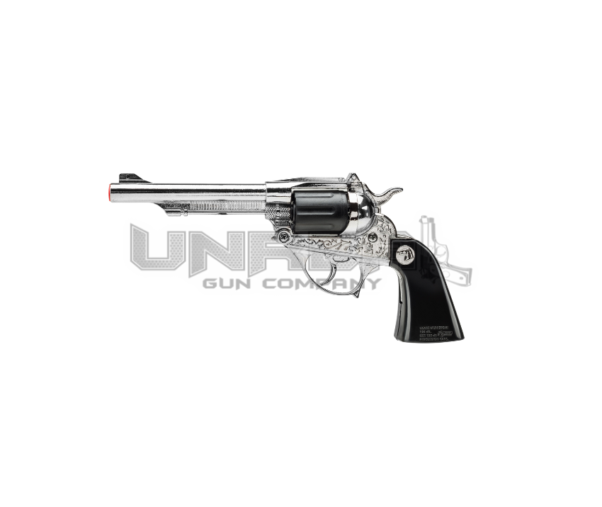 Western Revolver - Arizona Gun Silver - 8-Shot with Box