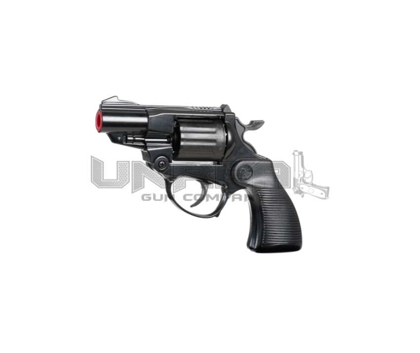 Police Revolver - Falcon Gun Black - 12-shot with Box