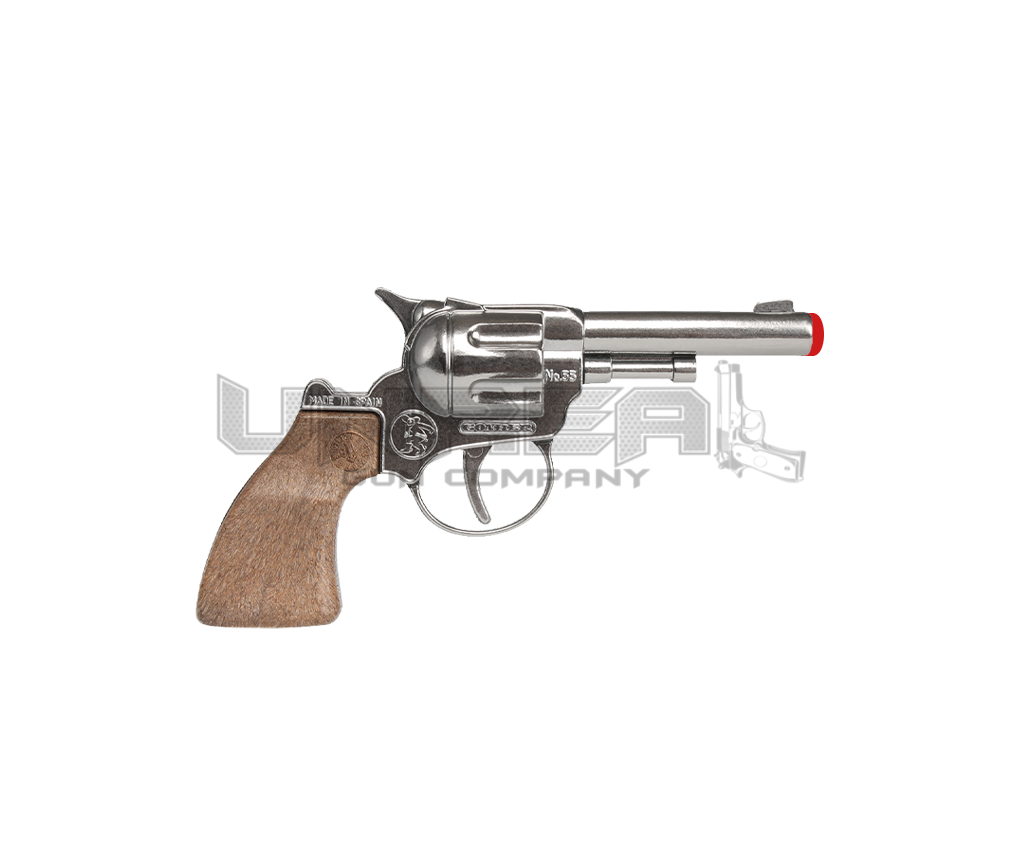 Cowboy Little Revolver, Steel, Carton Expositor