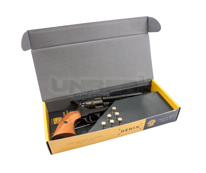 Cal.45 Peacemaker revolver 4.75", with 6 bullets, USA 1873