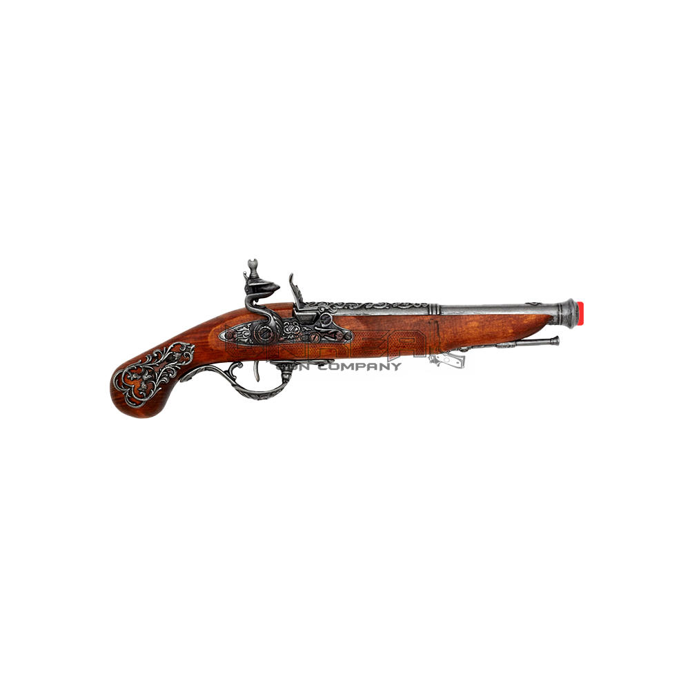 Flintlock Pistol, England 18th. C.