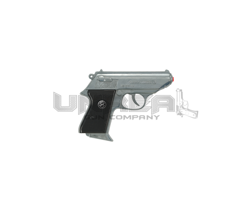 Walker PPK Pistol - 13-Shot - Black/Silver - 15.5 cm