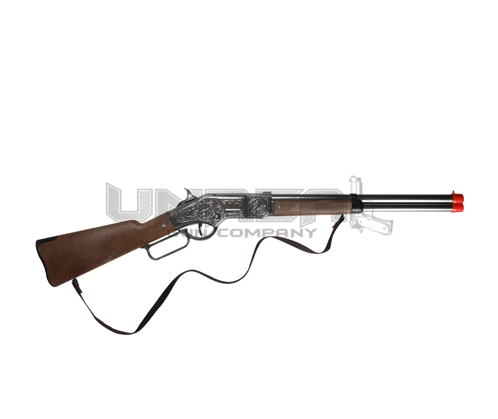 Cowboy Winchester Rifle 8 Shots, Steel, Lever Action, Box