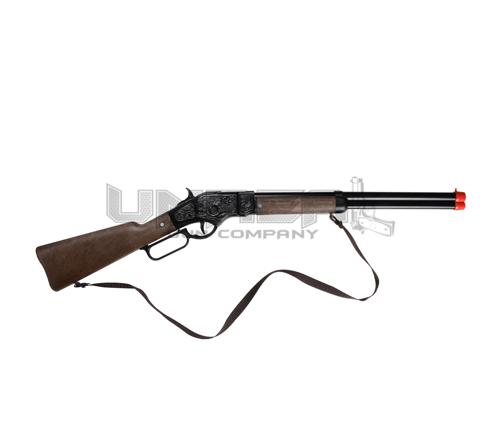 Cowboy Rifle 8 Shots, Black, Lever Action, Box