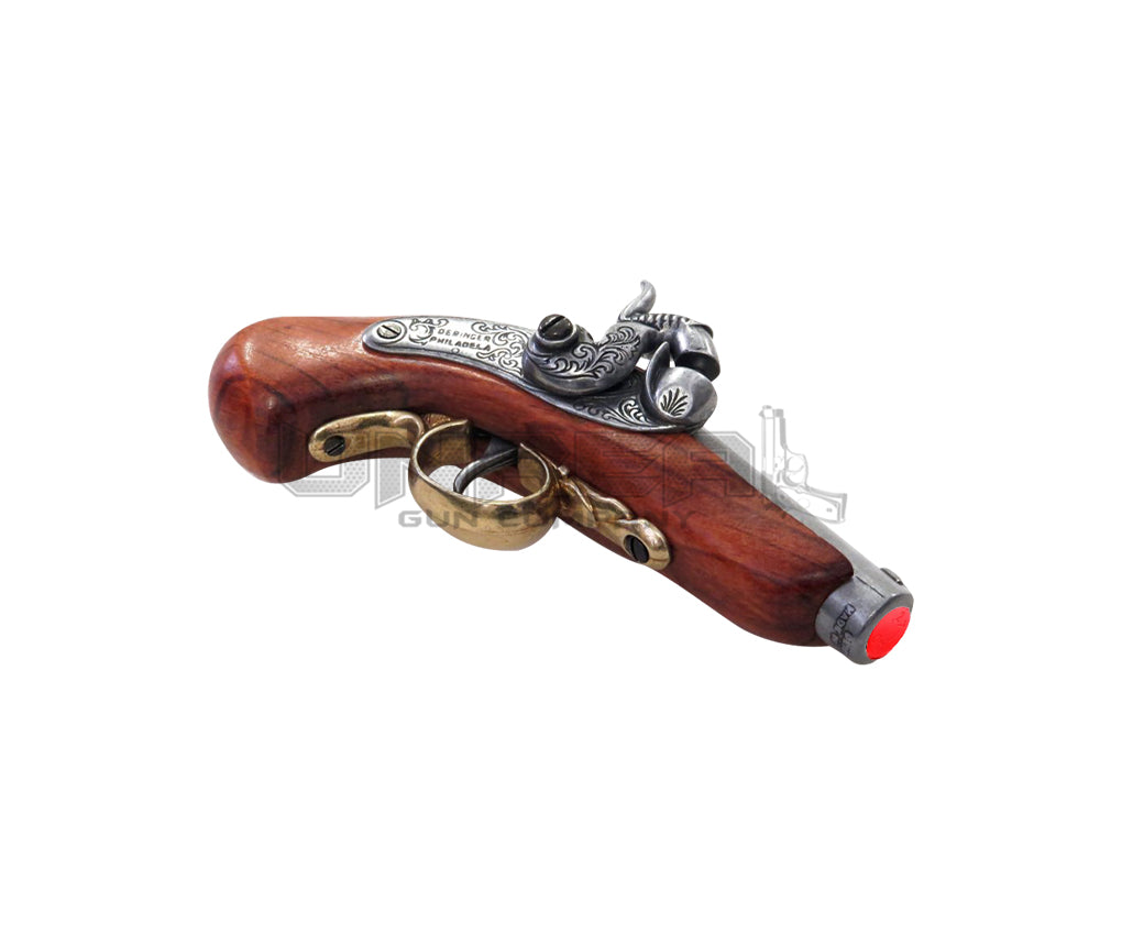 Deringer Pistol, USA 1850 Wooden Body 17.5cm Model: 3/1018