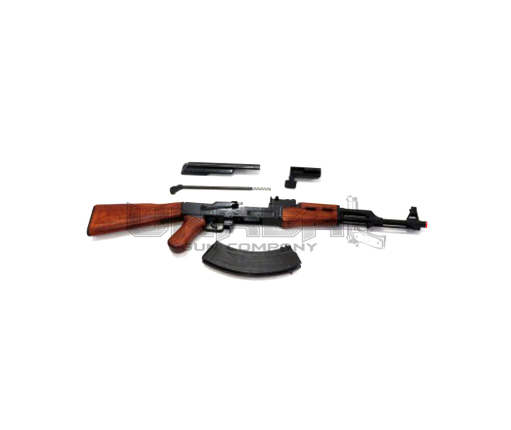 34 Inch AK47 Soviet Assault Rifle Russia 1947, Wooden Handle Black