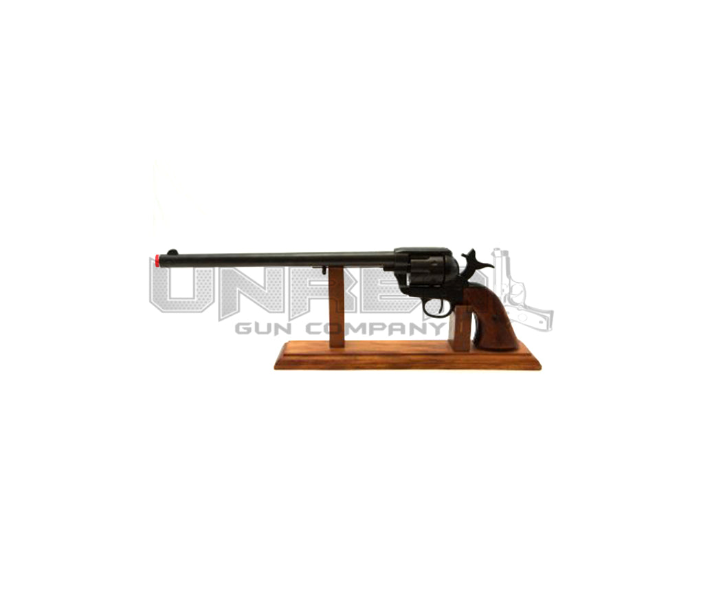 Cal.45 Peacemaker Revolver 12", USA 1873 Wooden Handle Black Barrel - 46cm Model: 3/7303