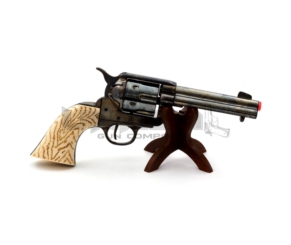 4.75 Inch Caliber .45 Peacemaker Revolver USA 1873, Ivory Handle 29cm Model: 3/8186