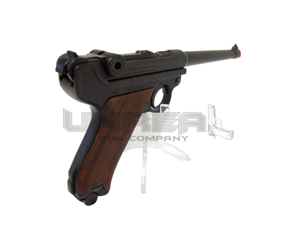 Luger P08 Artillery Pistol Germany 1898, Wooden Handle Black
