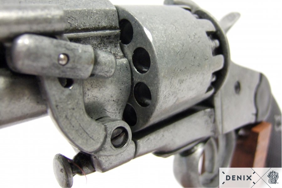 Caliber .41 Confederate Lemat Revolver American Civil War, USA 1855 37cm Model: 3/1070