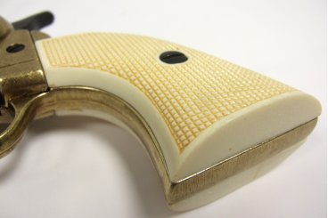 12 Inch Caliber .45 Peacemaker Revolver 1873 Ivory Handle Black Barrel USA - 46 cm - Model: 3/5303