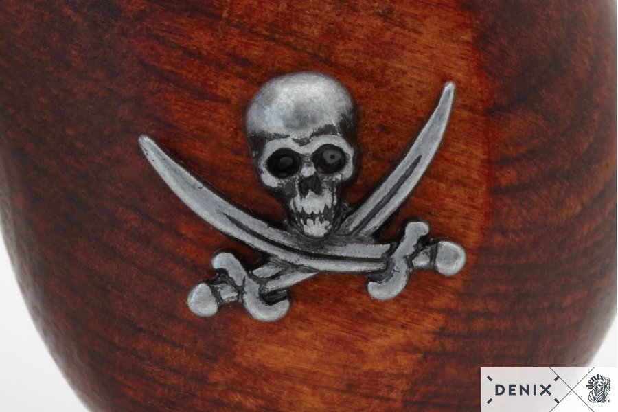 18th Century Flintlock Pirate Pistol (Left-Handed), 37cm Model: 3/1126/G