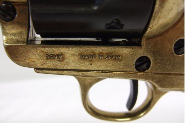 12 Inch Caliber .45 Peacemaker Revolver 1873 Ivory Handle Black Barrel USA - 46 cm - Model: 3/5303