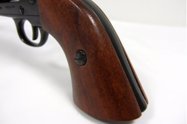 Cal.45 Peacemaker Revolver 12", USA 1873 Wooden Handle Black Barrel - 46cm Model: 3/7303