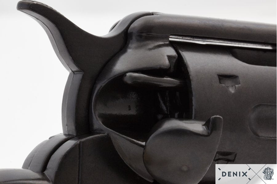 7.5 Inch Caliber .45 Peacemaker Revolver Colt 1873 USA Ivory Handle Black Barrel - 35 cm - Model: 3/1109/N