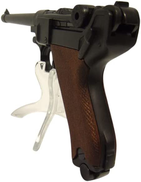 Luger P08 Artillery Pistol Germany 1898, Wooden Handle Black