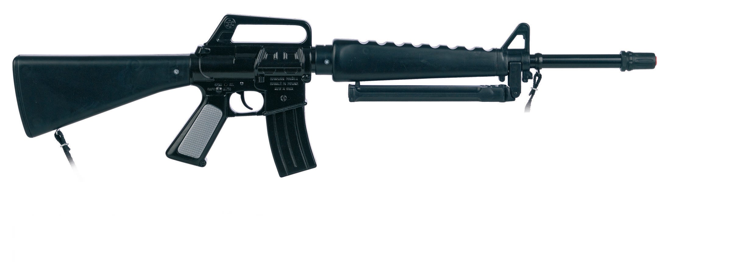 Diecast M-16 RiflE Black 8 Shots