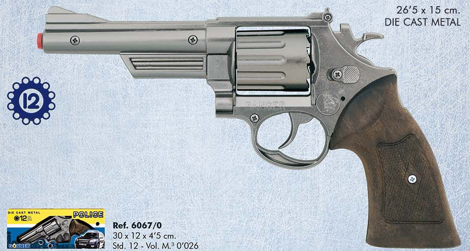 Police Revolver Smith & Wesson M29 12 Shots, Steel, Box