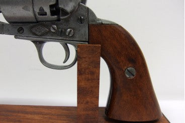 13.5 Inch Caliber .44 American Civil War Army Revolver, USA 1860 Wooden Type Handle Gray Barrel 37cm Model: 3/1007/G