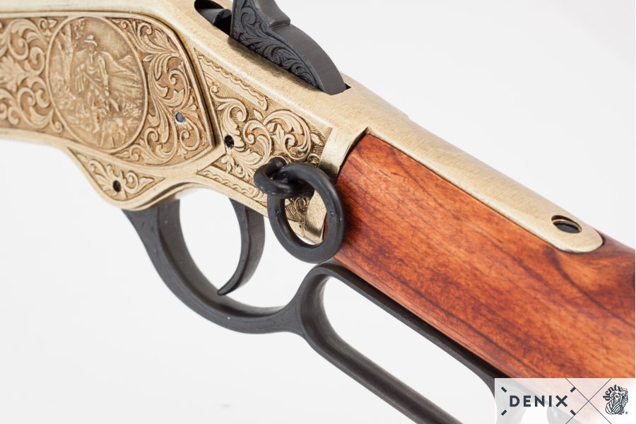 Winchester Carbine Rifle MOD.73, USA 1873 Gold