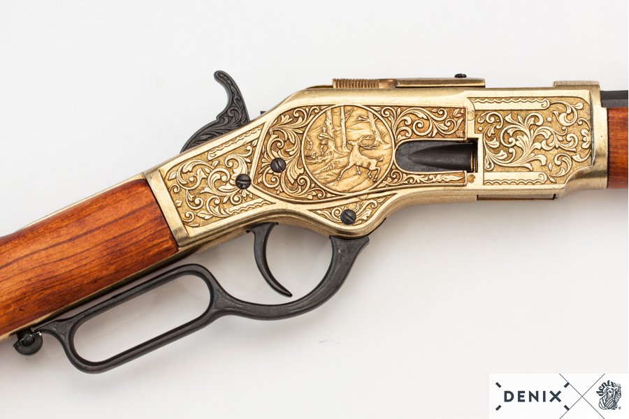 Winchester Carbine Rifle MOD.73, USA 1873 Gold