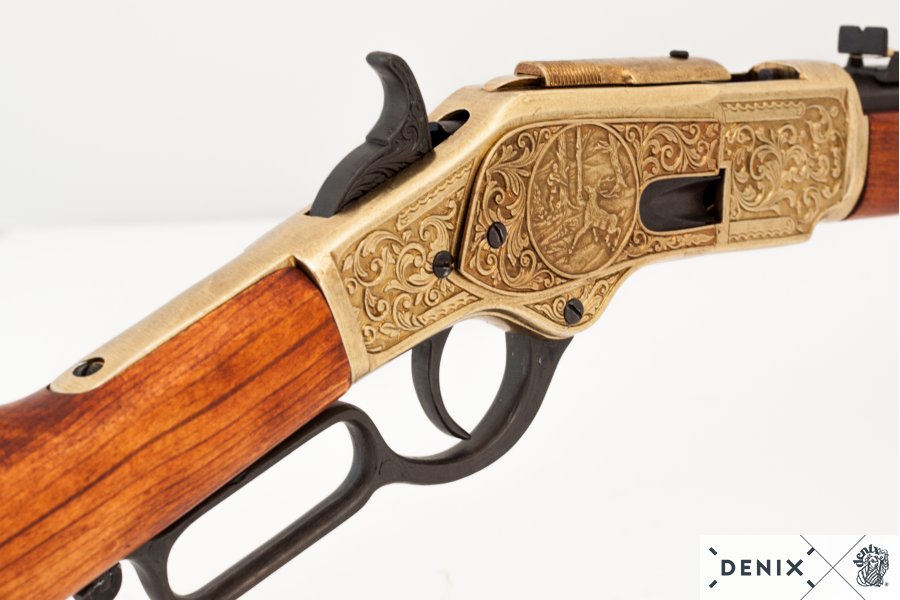 Winchester Carbine Rifle MOD.73, USA 1873 Gold