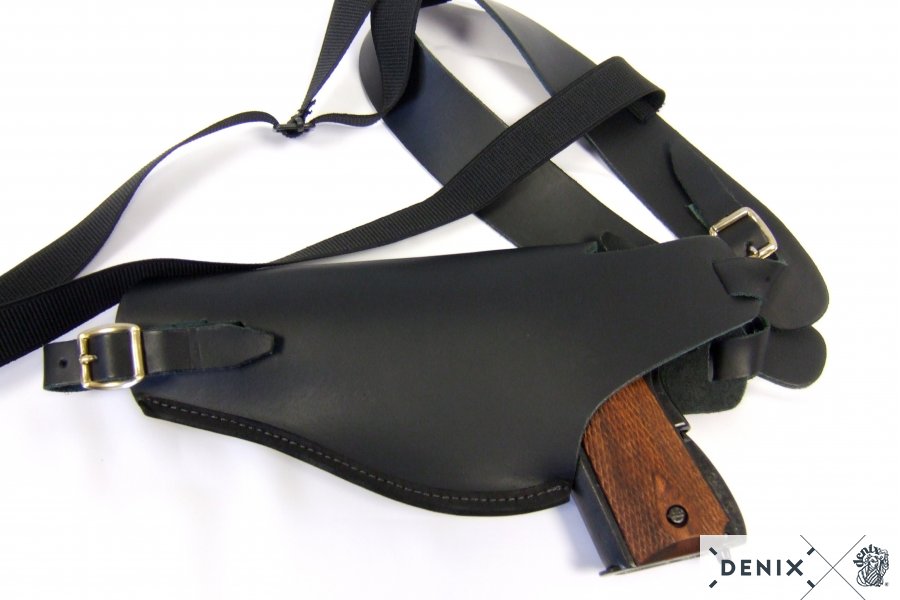 Leather Shoulder Holster - 112cm