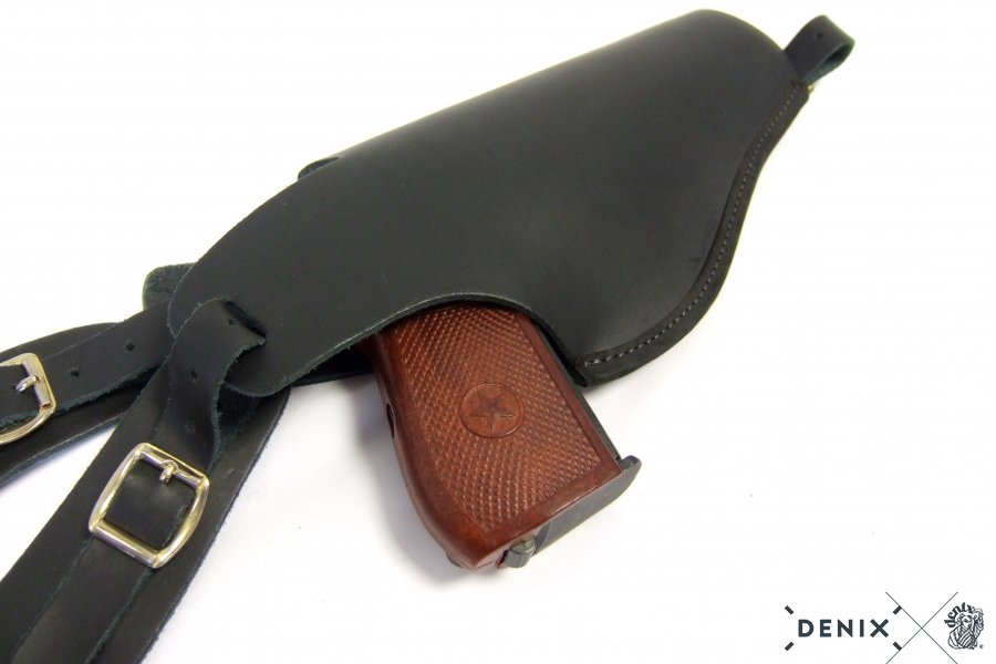 Leather Shoulder Holster - 112cm