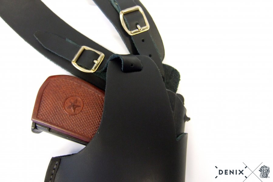 Leather Shoulder Holster - 112cm