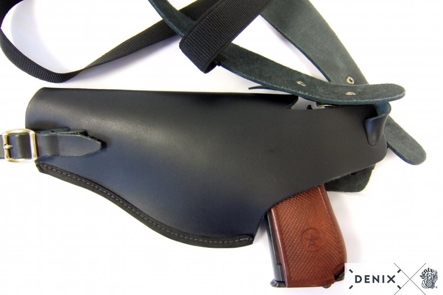 Leather Shoulder Holster - 112cm