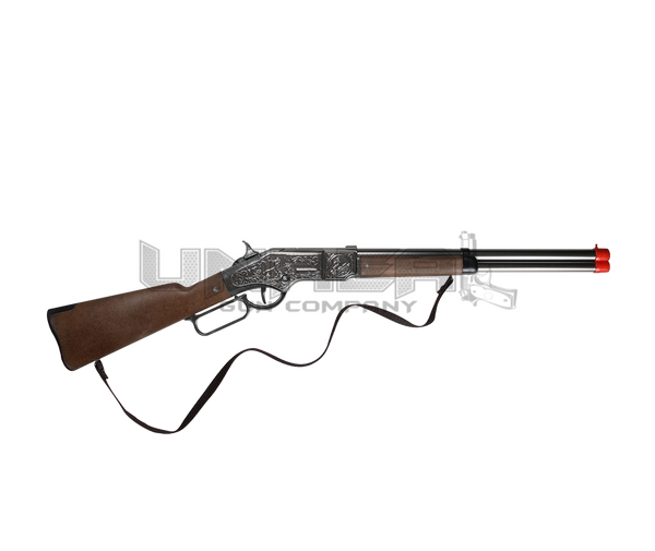 Cowboy Winchester Rifle 8 Shots, Steel, Lever Action, Box