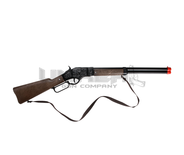Cowboy Rifle 8 Shots, Black, Lever Action, Box