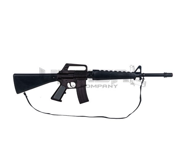 Diecast M-16 RiﬂE Black 8 Shots