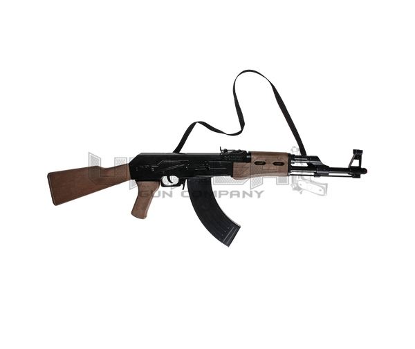 Diecast Assault AK-47 Rifle 8 Shots, Black