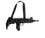 Diecast Uzi Machine Gun Black Cap Gun 12 Shots