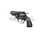Police Revolver - Falcon Gun Black - 12-shot with Box