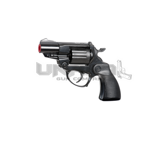 Police Revolver - Falcon Gun Black - 12-shot with Box